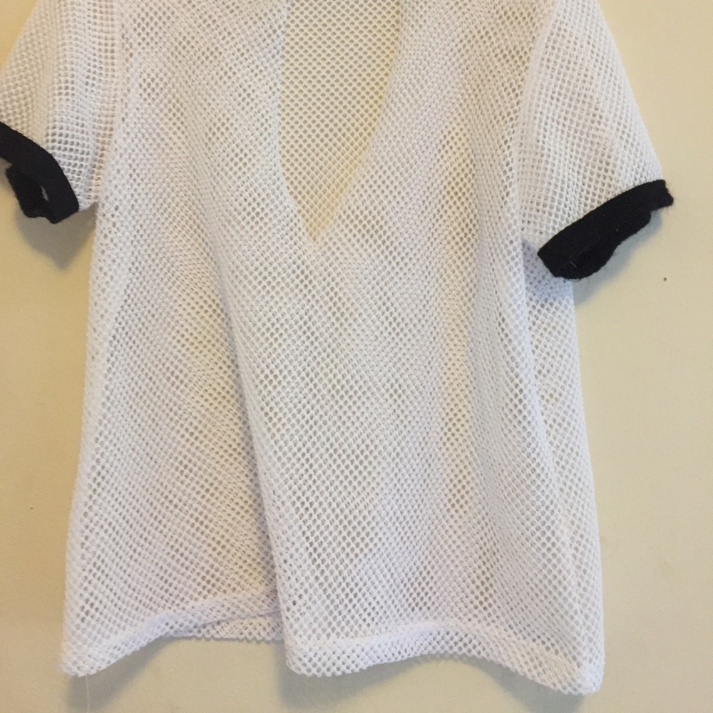 FISHNET SHIRT VINTAGE - Picture 3 of 3